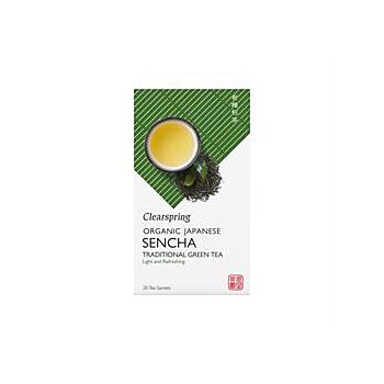 Clearspring - Org Japanese Sencha Tea Bags (20bag)