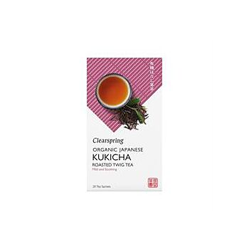 Clearspring - Org Japanese Kukicha Tea Bags (20bag)