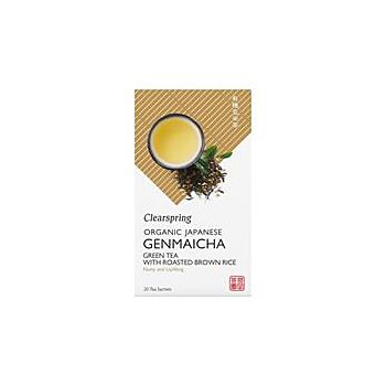 Clearspring - Org Japanese Genmaicha Tea Bag (20bag)