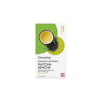 Clearspring - Org Jap Matcha Sencha Tea (20bag)