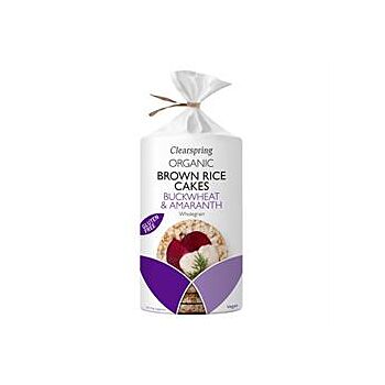 Clearspring - Brown Rice Cakes Buckwheat (120g)