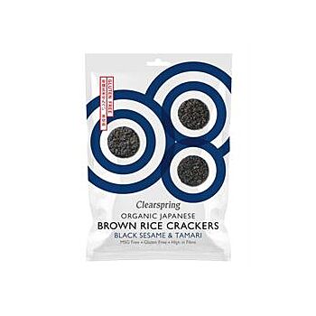 Clearspring - Org Brown Rice Crackers (40g)