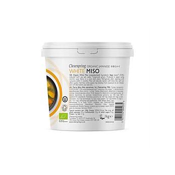 Clearspring - White Miso - Tub (unpast) (1kg)