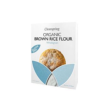 Clearspring - Org GF Brown Rice Flour (375g)