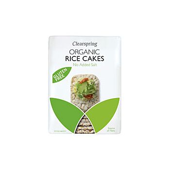 Clearspring - Org Thin Rice Cakes No Added S (130g)