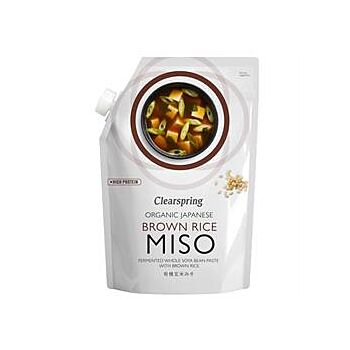 Clearspring - Org. Brown Rice Miso pouch (300g)