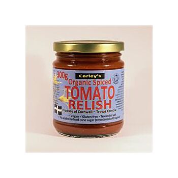 Carley's - Org Tomato Relish (300g)