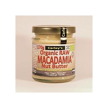 Carley's - Org Raw Macadamianut Butter (170g)