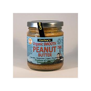 Carley's - Organic SMOOTH Peanut Butter (250g)