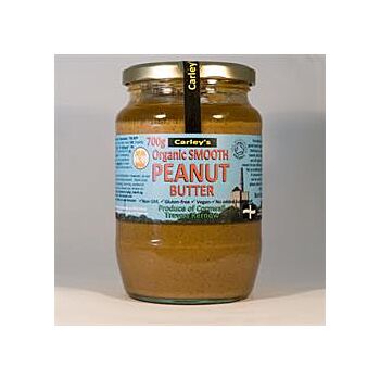 Carley's - Org SMOOTH Peanut Butter (700g)