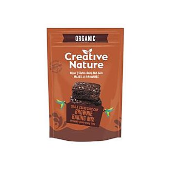 Creative Nature - Org Chia and Cacao Brownie Mix (400g)