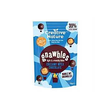 Creative Nature - Gnawbles Creamy Mylk Chocolate (75g)