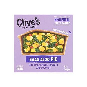 Clives - Saag Aloo Wholmeal Pie (235g)