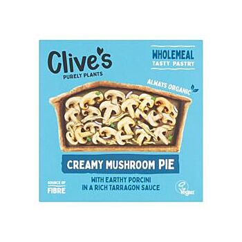 Clives - Creamy Mushroom Wholemeal Pie (235g)