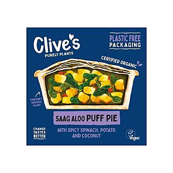 Clives - Saag Aloo Puff Pie (235g)