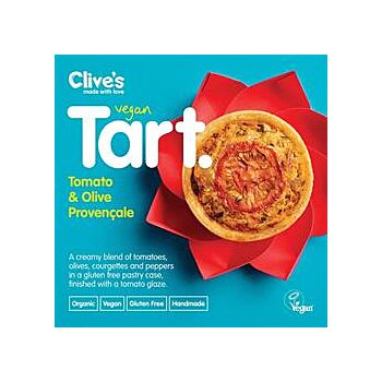 Clives - Vegan Tart - Tomato & Olive (150g)