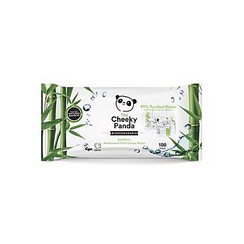 Cheeky Panda - Antibacterial Bamboo Wipes (100wipes)