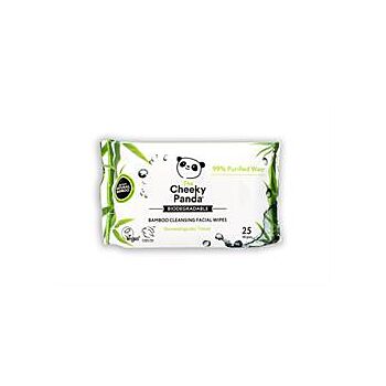 Cheeky Panda - Bamboo Facial Wipes Unscented (25wipes)