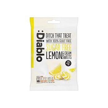 Diablo Sugar Free - Lemon & Cream Sweets (75g)