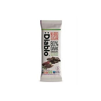 Diablo Sugar Free - Dark Chocolate 80% with Stevia (75g)