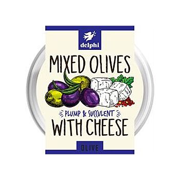Delphi - Mixed Olives with White Cheese (300g)