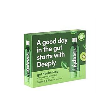 Deeply - Spinach & Kiwi Multipack (4 x 455ml)
