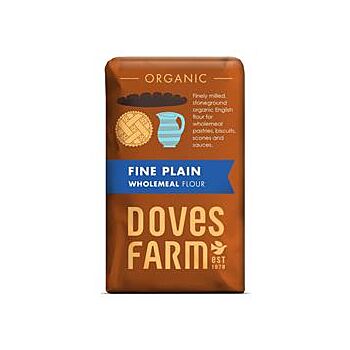 Doves Farm - Org Plain Fine W/Meal Flour (1000g)