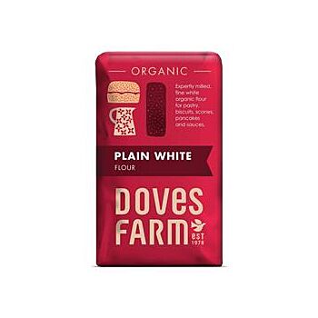 Doves Farm - Org Plain White Flour (1000g)