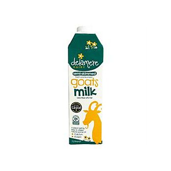 Delamere Dairy - Semi Skimmed Goats Milk (1000ml)