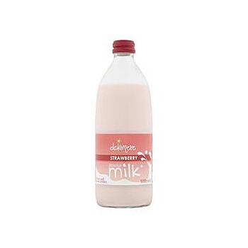 Delamere Dairy - Strawberry Cows Milk (500ml)
