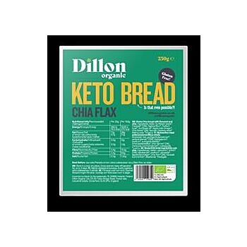 Dillon Organic - Chia Flax Keto bread (250g)