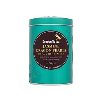 Dragonfly Tea - Leaf Jasmine Pearls Green Tea (50g)