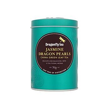Dragonfly Tea - Leaf Jasmine Pearls Green Tea (50g)