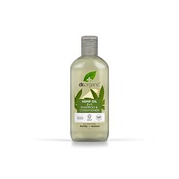 Dr Organic - Hemp 2in1 Shampoo & Cond (265ml)