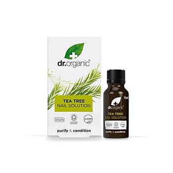 Dr Organic - Tea Tree Nail Solution (10ml)