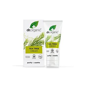 Dr Organic - Tea Tree Antiseptic Cream (50ml)