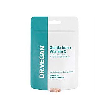 Dr Vegan - Iron & Vitamin C (30 capsule)
