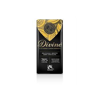Divine Chocolate - 70% Dark Chocolate (90g)
