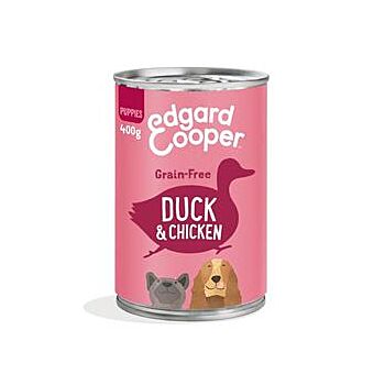 Edgard and Cooper - Wet Puppy Food Duck & Chicken (400g)