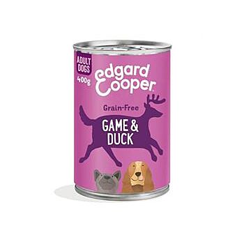 Edgard and Cooper - Wet Dog Food Game & Duck (400g)
