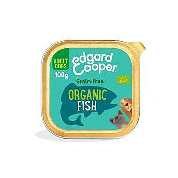 Edgard and Cooper - Organic Fish Tray for Dogs (100g)