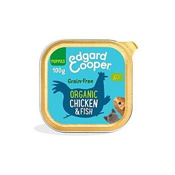 Edgard and Cooper - Chicken Fish Tray for Puppies (100g)