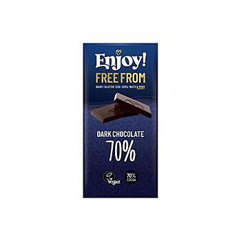 Enjoy - Dark 70% Choc Bar (70g)