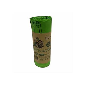 10L Compostable Waste Bags (1roll)