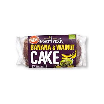 Everfresh Natural Foods - Org Spr Banana & Walnut Cake (350g)
