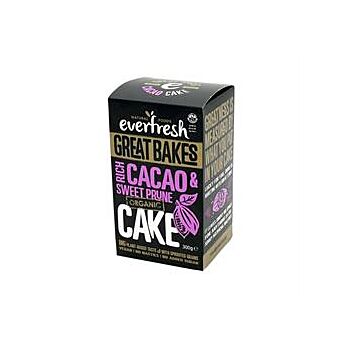 Everfresh Natural Foods - Organic Cacao and Prune Cake (300g)