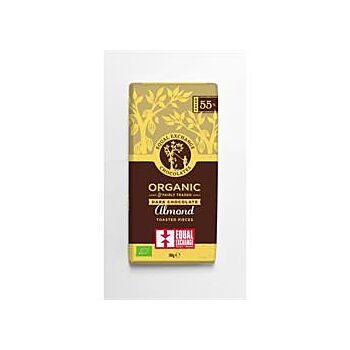 Equal Exchange - Org Dark Almond Chocolate (100g)