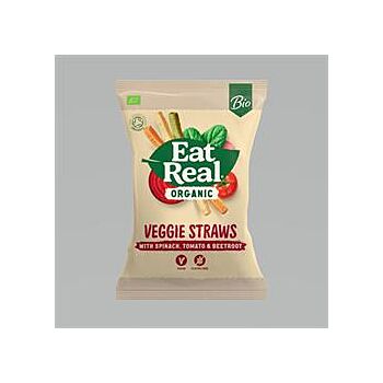 Eat Real - Organic Veggie Straws Sea Salt (100g)