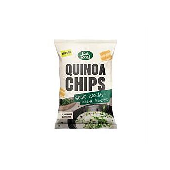 Eat Real - Sour Cream & Chive Quinoa Chip (90g)