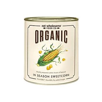 Eat Wholesome - Organic In Season Sweetcorn (340g)